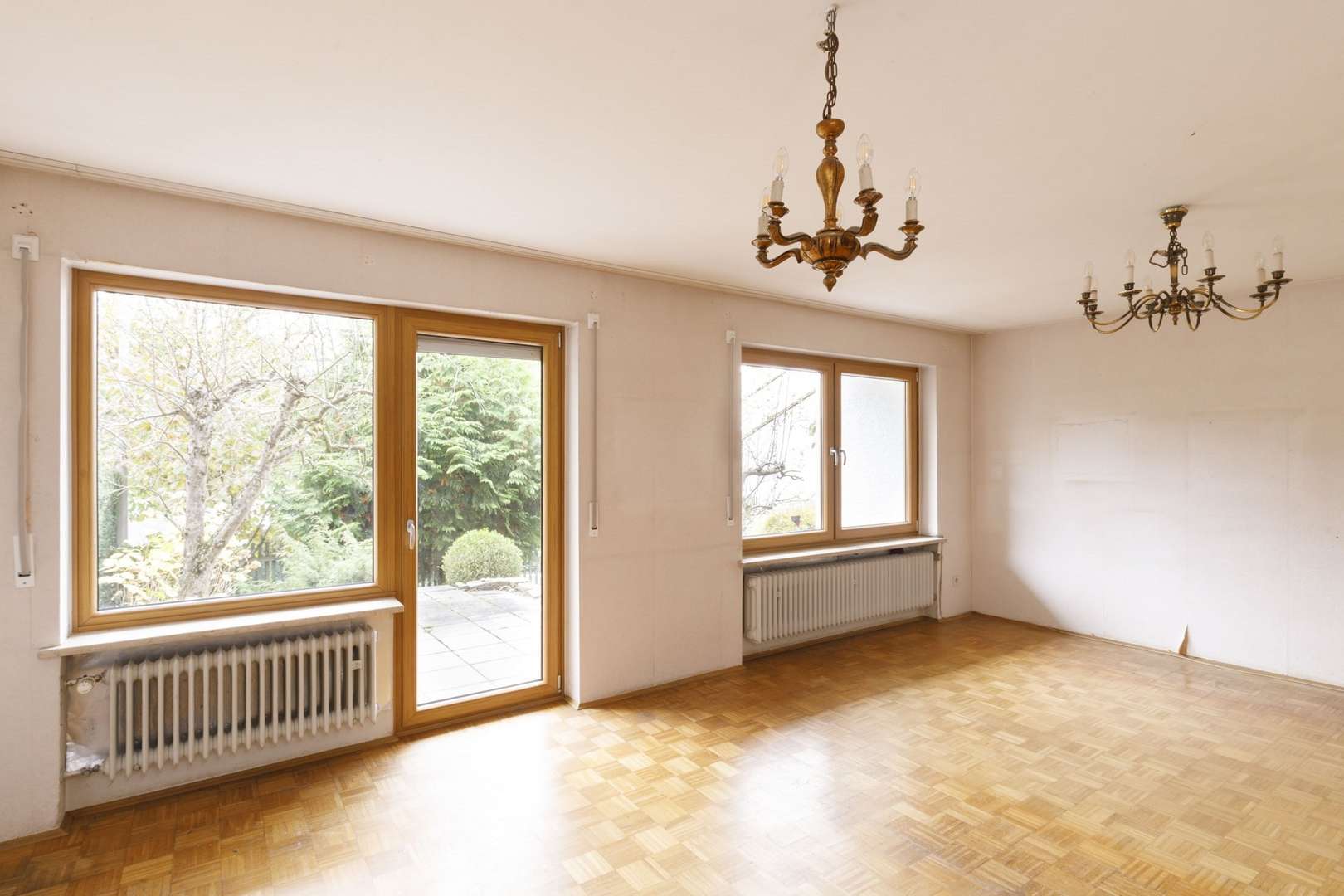 Wohnzimmer - Reiheneckhaus in 85354 Freising mit 181m² kaufen