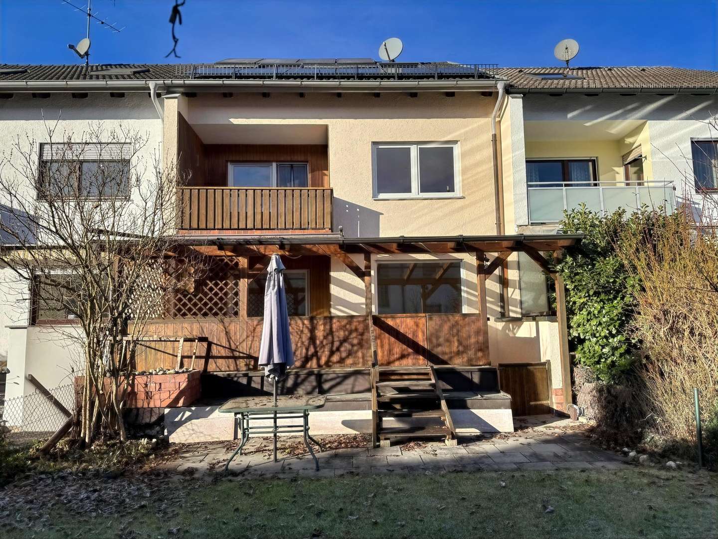 Hausansicht - Reihenmittelhaus in 85368 Moosburg mit 163m² kaufen