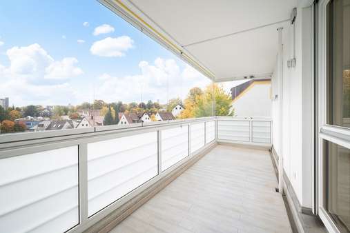 .... und mit Blick Richtung Nordwest .... und mit Blick Richtung Nordwest - Etagenwohnung in 85354 Freising mit 80m² kaufen