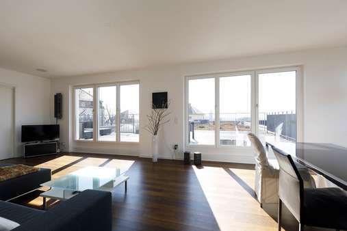 Wohn- und Essbereich - Penthouse-Wohnung in 85354 Freising mit 155m² kaufen