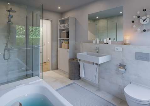 Bad - Reiheneckhaus in 82194 Gröbenzell mit 146m² kaufen