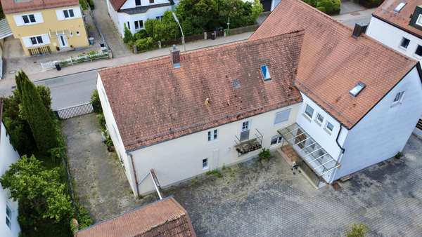 Luftbild Hof - Doppelhaushälfte in 85354 Freising mit 184m² kaufen