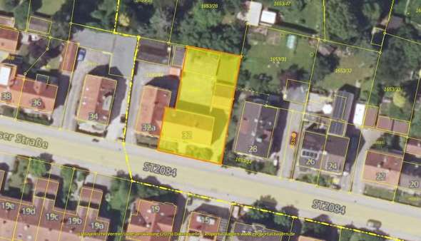 Lagekarte - Doppelhaushälfte in 85354 Freising mit 184m² kaufen