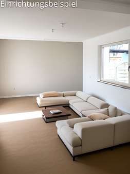 Wohnzimmer - Erdgeschosswohnung in 81249 München mit 109m² kaufen