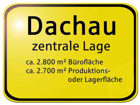 Zentrale Lage - Büro in 85221 Dachau mit 5508m² mieten