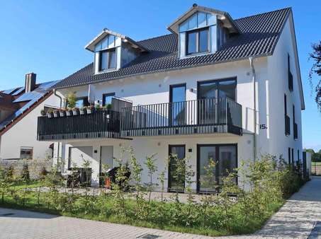 Die kleine Wohnanlage - Erdgeschosswohnung in 85757 Karlsfeld mit 63m² mieten