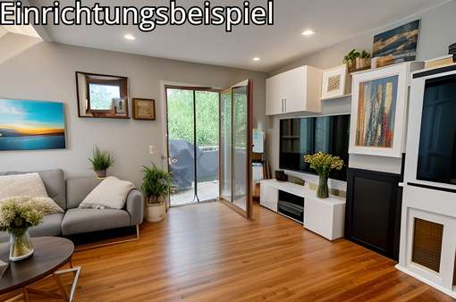 Wohnzimmer Wohnzimmer - Maisonette-Wohnung in 85247 Schwabhausen mit 67m² kaufen