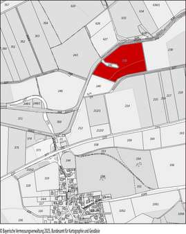 Lageplan Lageplan - Grundstück in 85247 Schwabhausen mit 30113m² kaufen