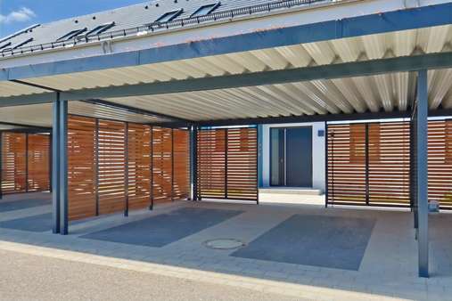 Carport für 2 Fahrzeuge Carport für 2 Fahrzeuge - Reihenmittelhaus in 85229 Markt Indersdorf mit 146m² kaufen