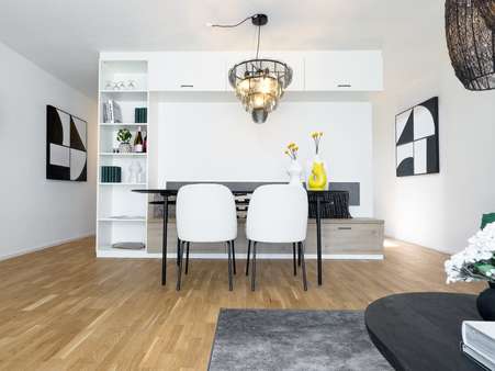 Freundlicher Essbereich - Doppelhaushälfte in 85250 Altomünster mit 138m² kaufen