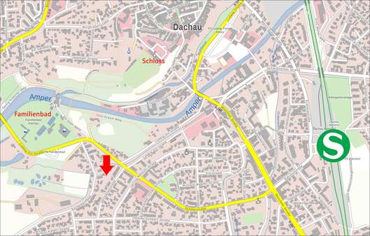 Stadtplan BVV, Nr. 713/24 - Grundstück in 85221 Dachau mit 744m² kaufen