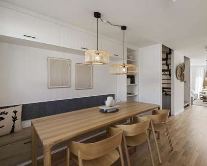 Moderner Essbereich - Doppelhaushälfte in 85250 Altomünster mit 110m² kaufen
