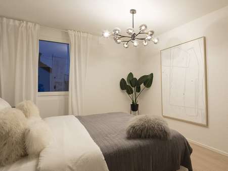 Schlafzimmer - Doppelhaushälfte in 85250 Altomünster mit 138m² kaufen