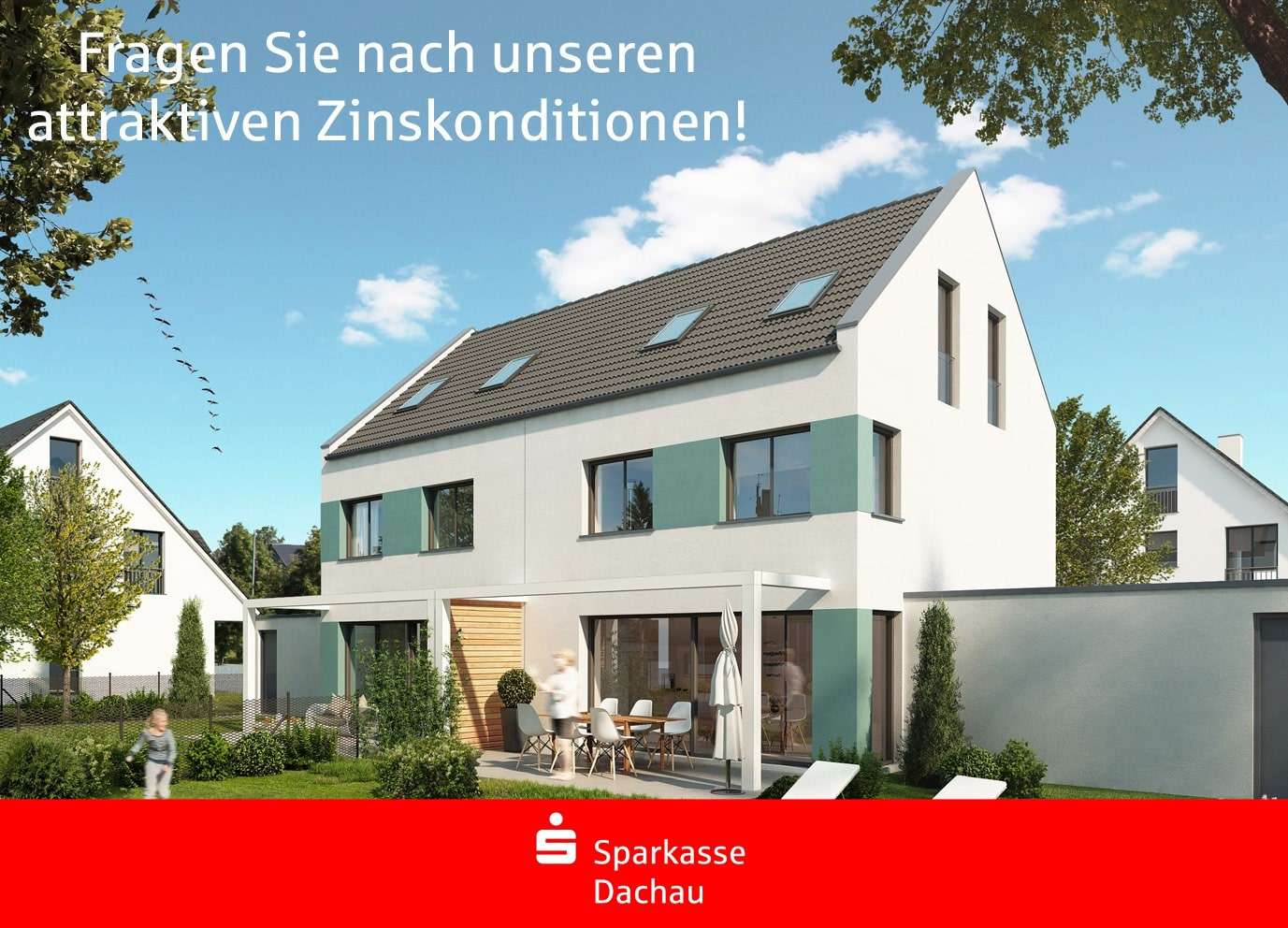 Ihr neues Zuhause - Doppelhaushälfte in 85229 Markt Indersdorf mit 153m² kaufen