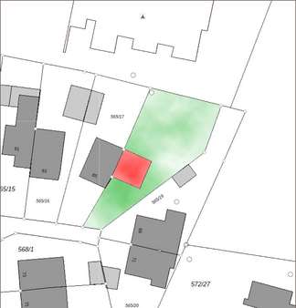Lageplan BVV, Nr. 713/24 - Grundstück in 85221 Dachau mit 581m² kaufen