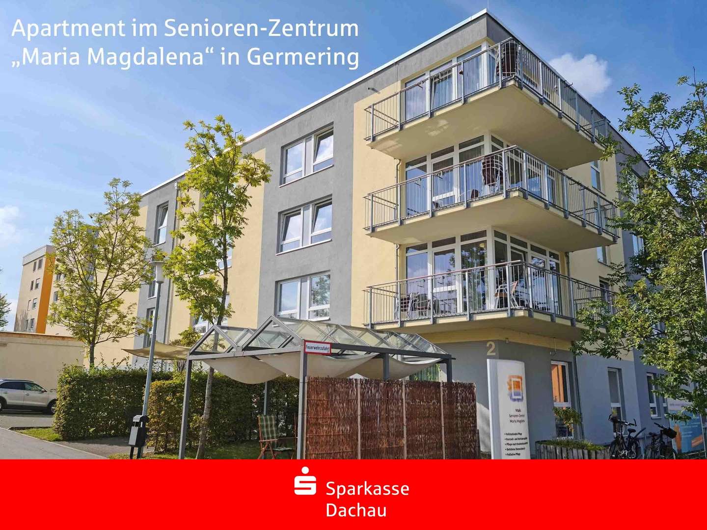 Das Senioren-Zentrum - Erdgeschosswohnung in 82110 Germering mit 22m² kaufen