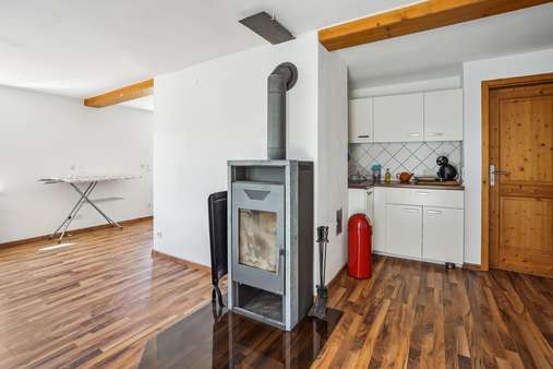 Küche/Essbereich - Erdgeschosswohnung in 85456 Wartenberg mit 121m² kaufen