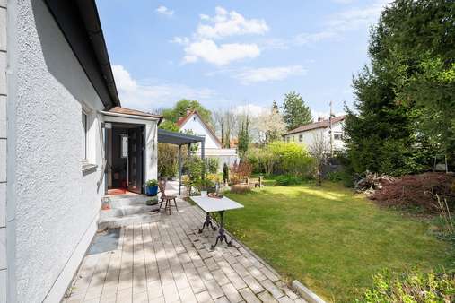 Ansicht Garten - Einfamilienhaus in 85435 Erding mit 123m² kaufen