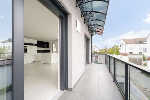 Balkon Balkon - Etagenwohnung in 84405 Dorfen mit 77m² kaufen