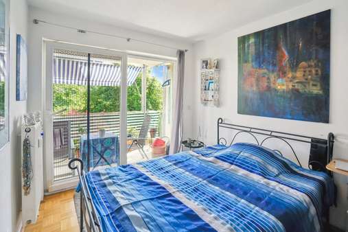 Schlafzimmer Schlafzimmer - Etagenwohnung in 85399 Hallbergmoos mit 58m² kaufen