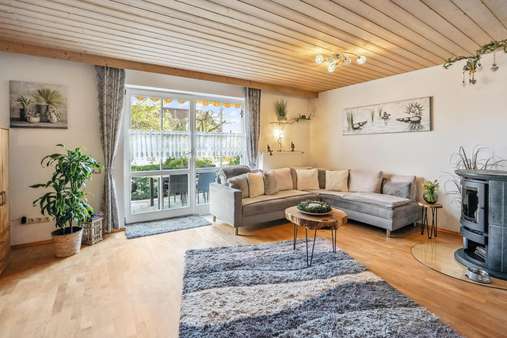 Wohnzimmer Wohnzimmer - Reiheneckhaus in 84405 Dorfen mit 110m² kaufen