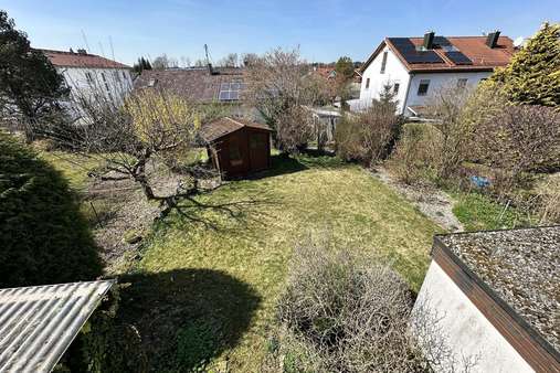 Garten Westseite - Doppelhaushälfte in 86899 Landsberg mit 164m² kaufen