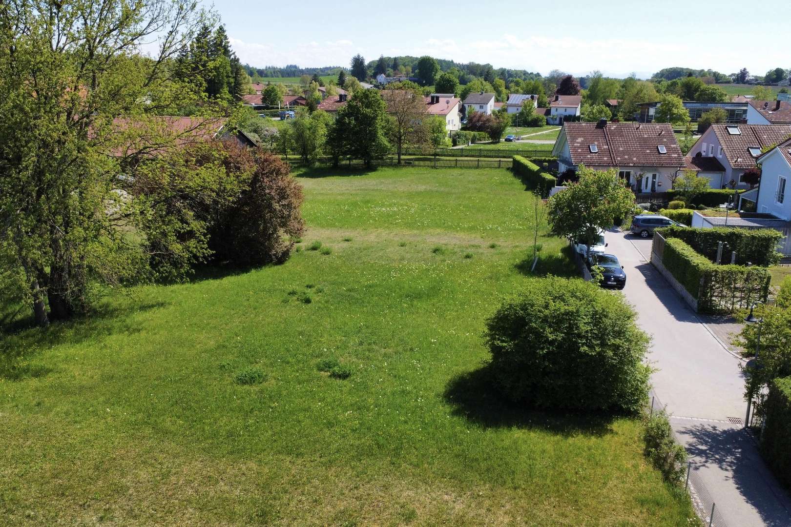 Grundstück m. Blick nach Süden - Grundstück in 82266 Inning mit 463m² kaufen