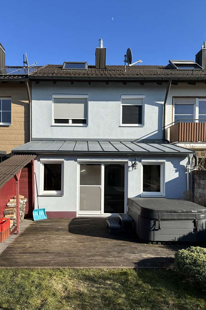 Westseite - Reihenmittelhaus in 86916 Kaufering mit 130m² kaufen