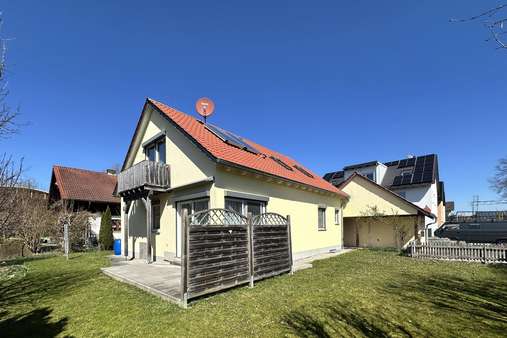 Ansicht Südost - Einfamilienhaus in 86492 Egling mit 142m² kaufen