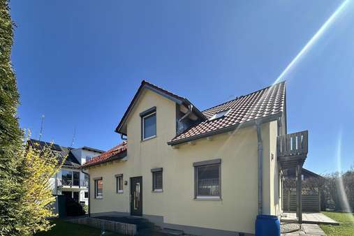 Ansicht Westseite - Einfamilienhaus in 86492 Egling mit 142m² kaufen