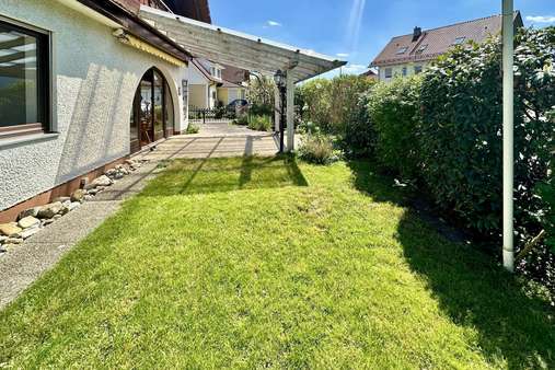 Garten mit Terrasse - Einfamilienhaus in 86947 Weil mit 172m² kaufen