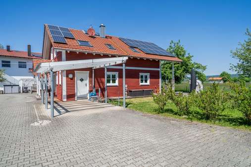 Carport, Hof - Einfamilienhaus in 82399 Raisting mit 170m² kaufen