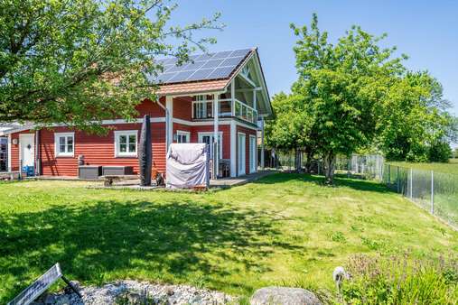 Südost-Ansicht - Einfamilienhaus in 82399 Raisting mit 170m² kaufen