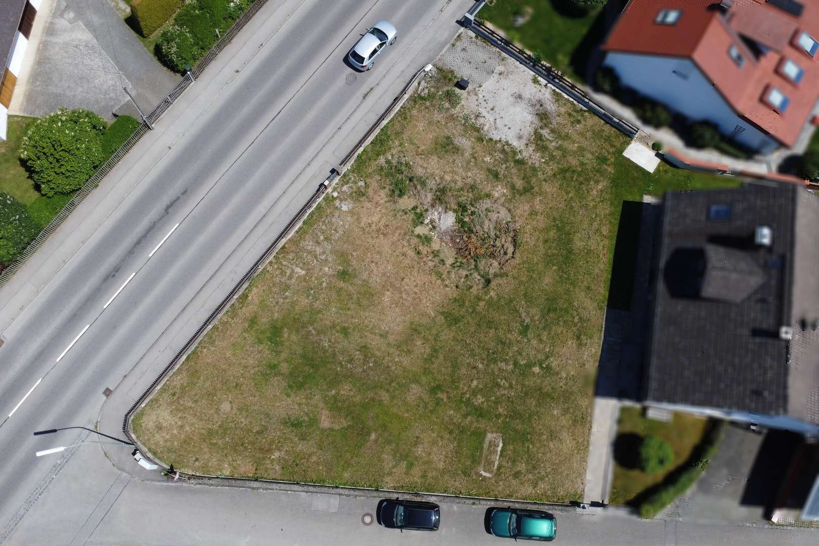 Grundstück von oben - Grundstück in 82278 Althegnenberg mit 665m² kaufen