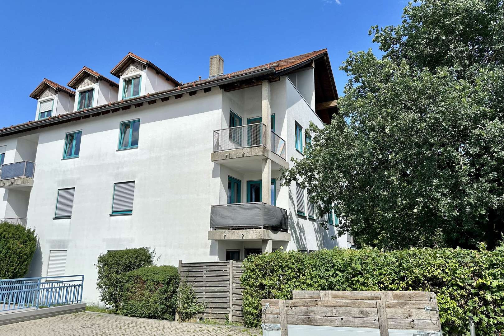 Ansicht von Südwesten - Etagenwohnung in 86899 Landsberg mit 62m² kaufen