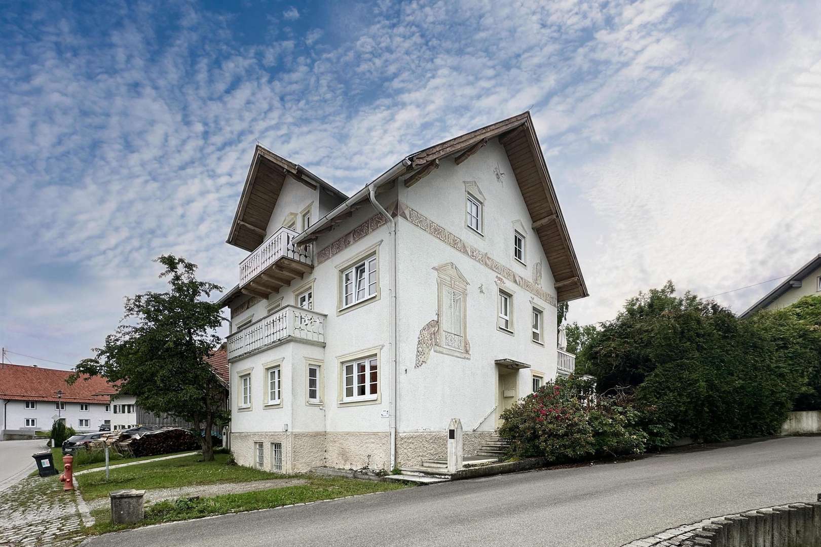 Hausansicht Hausansicht - Etagenwohnung in 86946 Vilgertshofen mit 86m² kaufen