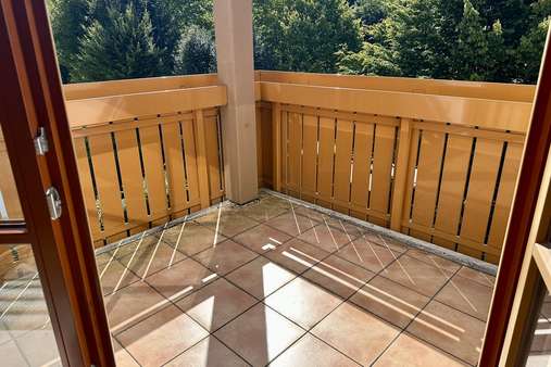 Balkon Balkon - Dachgeschosswohnung in 86899 Landsberg mit 87m² kaufen