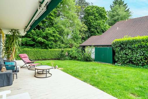 Große Südterrasse Große Südterrasse - Erdgeschosswohnung in 86911 Dießen mit 89m² kaufen