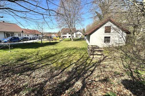 Blickrichtung Norden - Grundstück in 86899 Landsberg mit 533m² kaufen