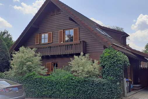 Balkonansicht Straße - Einfamilienhaus in 86926 Greifenberg mit 190m² kaufen