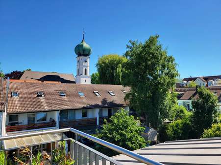 Aussicht rückw. Dachterrasse Aussicht rückw. Dachterrasse - Dachgeschosswohnung in 82194 Gröbenzell mit 99m² kaufen