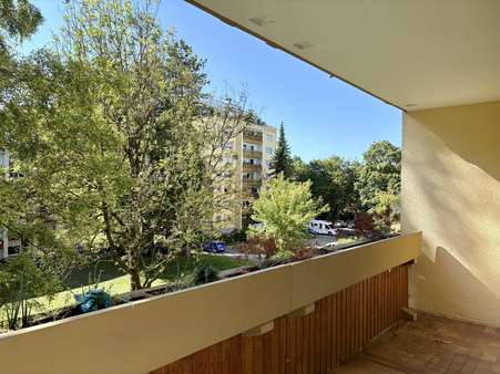 Balkon v. Wohnzimmer - Etagenwohnung in 82194 Gröbenzell mit 78m² kaufen