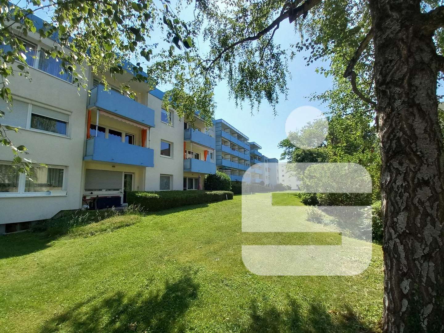 Gartenansicht Gartenansicht - Etagenwohnung in 82110 Germering mit 108m² kaufen
