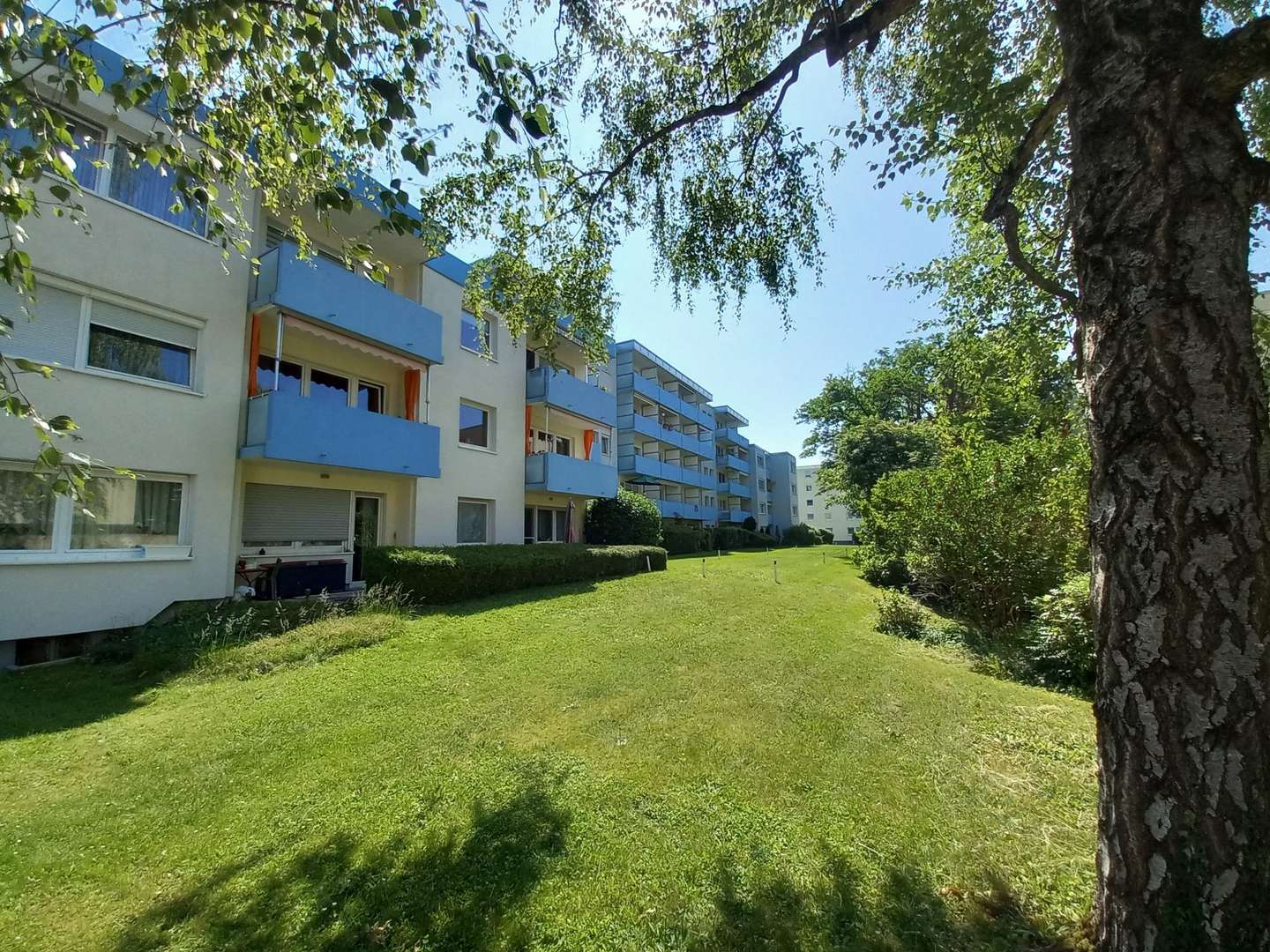 Balkonansicht Balkonansicht - Etagenwohnung in 82110 Germering mit 33m² kaufen
