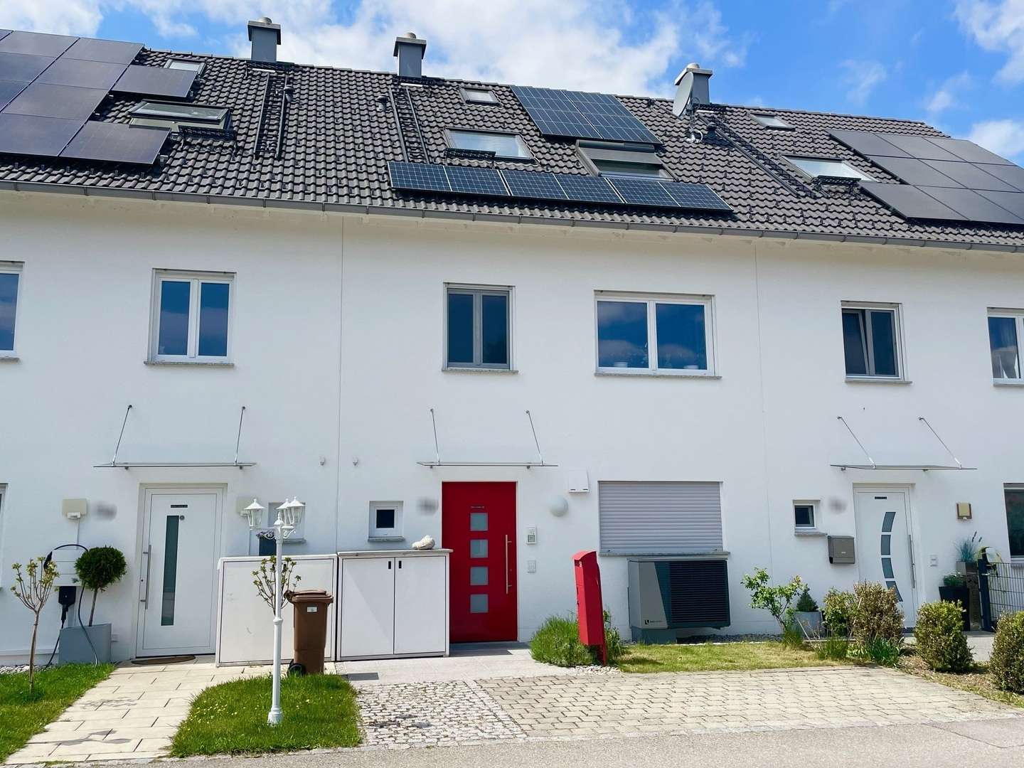 Vorderansicht - Reihenmittelhaus in 82272 Moorenweis mit 160m² kaufen