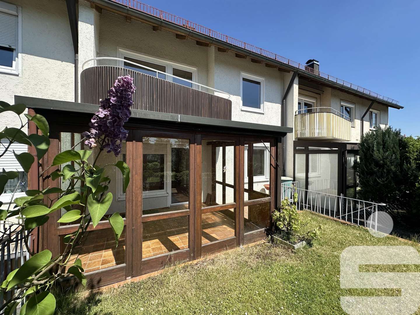 Gartenansicht - Reihenmittelhaus in 82256 Fürstenfeldbruck mit 97m² kaufen