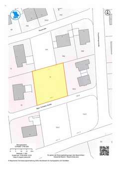 Lageplan Flur Nr. 74 - Grundstück in 82216 Maisach mit 891m² kaufen