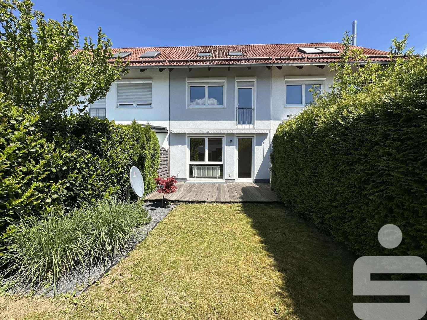 Gartenansicht - Reihenmittelhaus in 82256 Fürstenfeldbruck mit 118m² kaufen