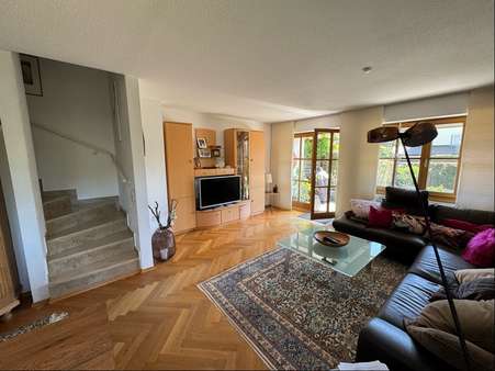 Wohnzimmer Wohnzimmer - Doppelhaushälfte in 82256 Fürstenfeldbruck mit 130m² kaufen
