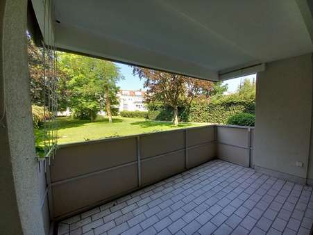 Balkon Balkon - Erdgeschosswohnung in 82256 Fürstenfeldbruck mit 80m² kaufen